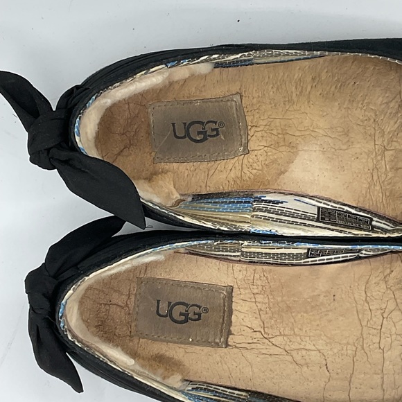 “UGG” Charcoal Black Espadrilles. - Picture 5 of 12